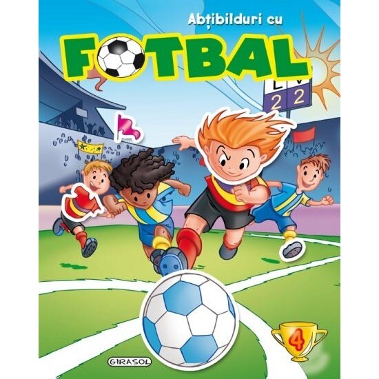 Abtibilduri cu fotbal - Editura Girasol