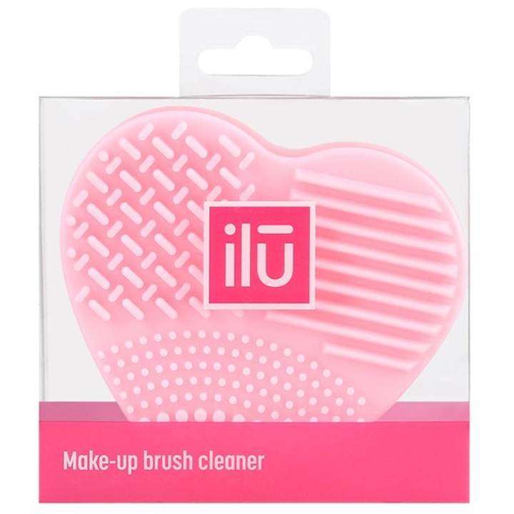 Accesoriu Ilu pentru curatarea pensulelor, roz