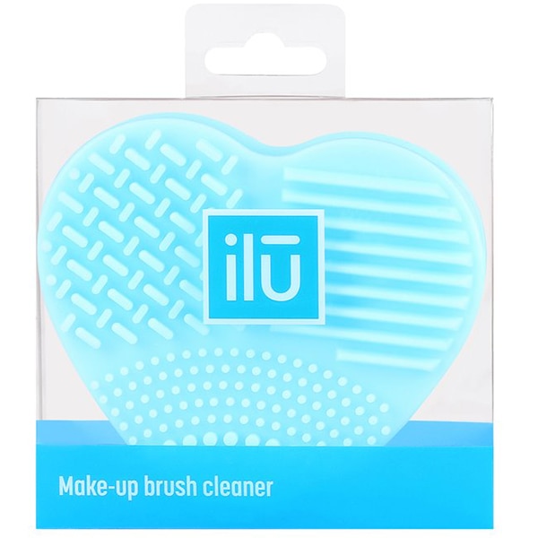 Accesoriu Ilu pentru curatarea pensulelor, albastru