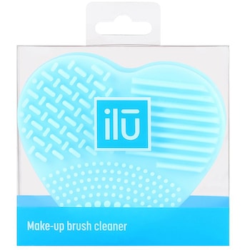 Accesoriu Ilu pentru curatarea pensulelor, albastru Accesoriu Ilu pentru curatarea pensulelor, albastru