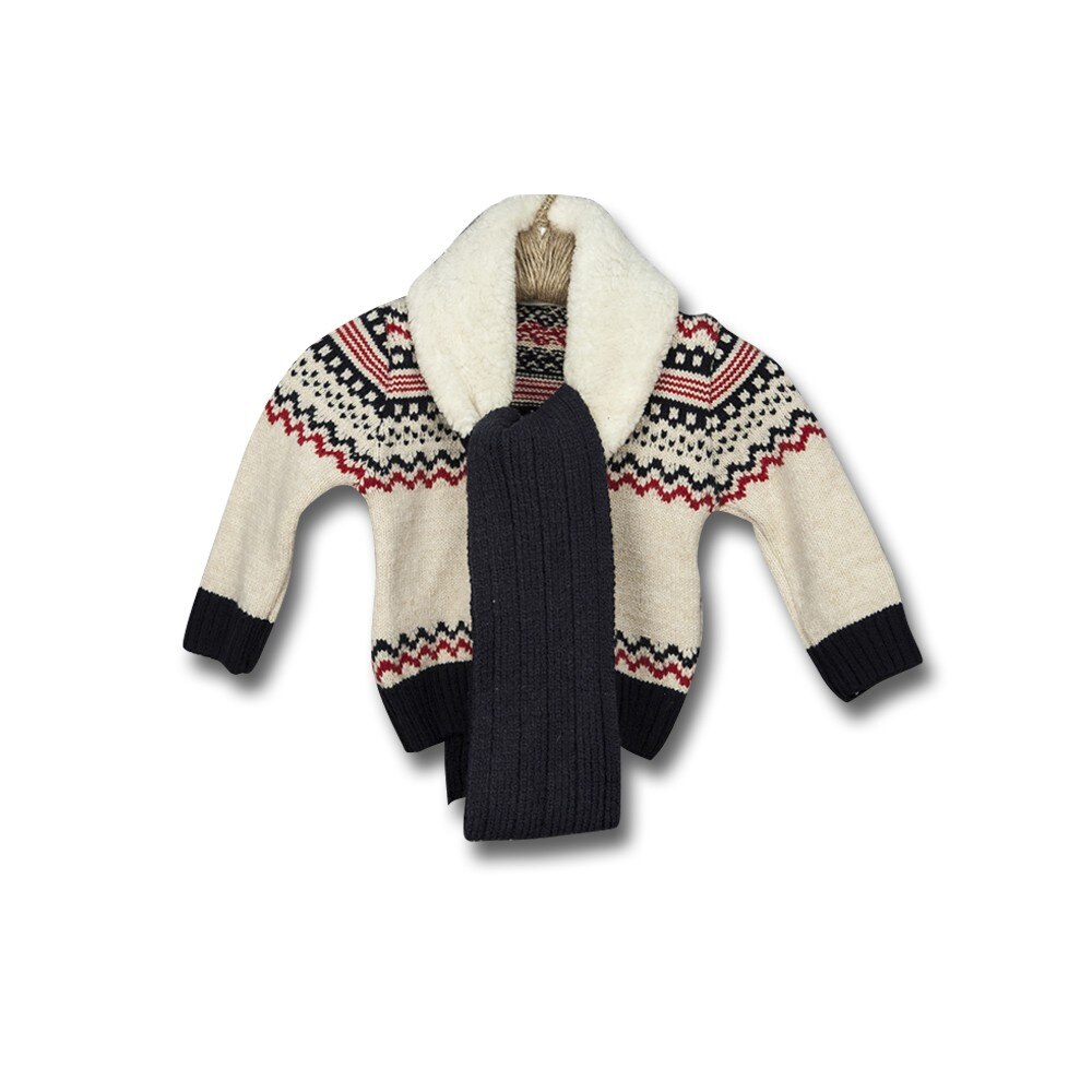 Cardigan baieti 1646 Bej