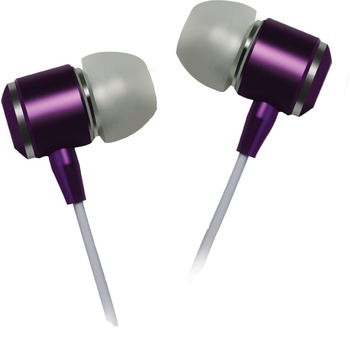 Casti in-ear Akyta casti AC-E018, cu microfon, mov Casti in-ear Akyta casti AC-E018, cu microfon, mov