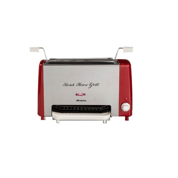 Gratar electric vertical Ariete Steak House 0730 Party Grill, 1300 W, 29 x 17 cm, Rosu Gratar electric vertical Ariete Steak House 0730 Party Grill, 1300 W, 29 x 17 cm, Rosu