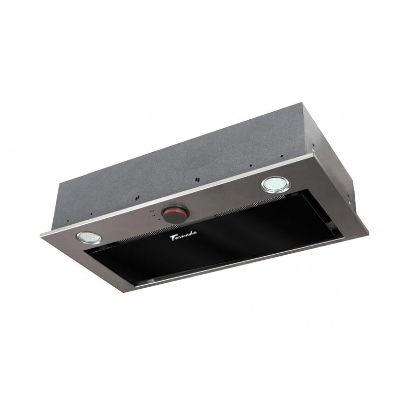 Hota Incorporabila Tornado Modul Glass 750 (60), Inox