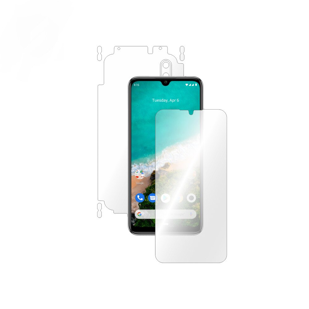 Folie Smart Protection Xiaomi Mi A3 fullbody,protectie completa ecran,spate si laterale, kit instalare format din Smart Spray®,Smart Squeegee®,microfibra si instructiuni scrise incluse