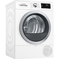 Uscator de rufe Bosch WTWH761BY, Pompa de caldura, Home Connect, Condensare cu autocuratare, Capacitate 9 kg
