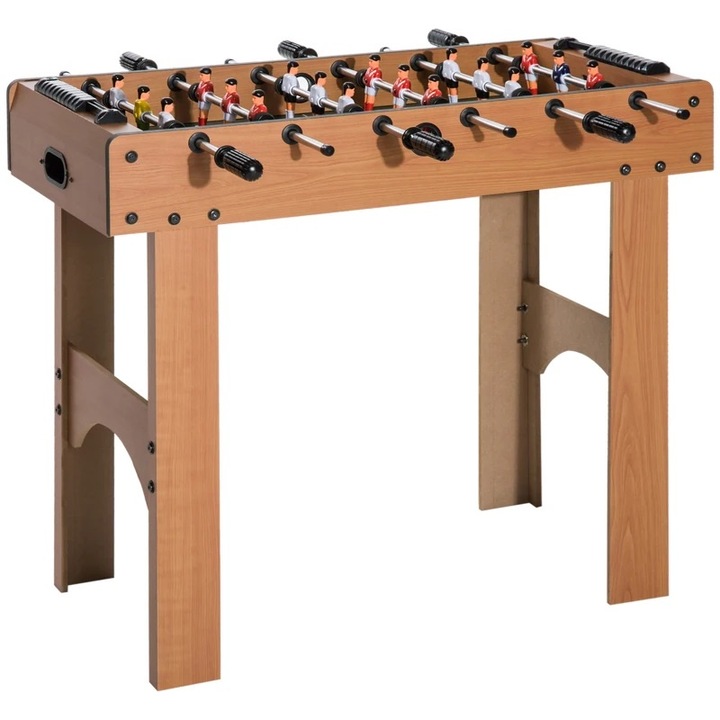 Masa foosball Homcom, MDF, 87 x 43 x 78cm, Maro