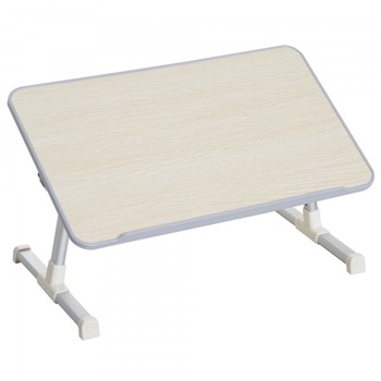 Stand ajustabil pentru laptop Homcom, cu caseta din limn, Alb, 54x30x22.5-32cm Stand ajustabil pentru laptop Homcom, cu caseta din limn, Alb, 54x30x22.5-32cm