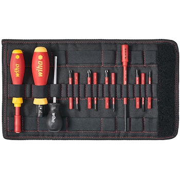Set surubelnita dinamometrica si biti izolati la 1000V, WIHA, 13 piese Set surubelnita dinamometrica si biti izolati la 1000V, WIHA, 13 piese