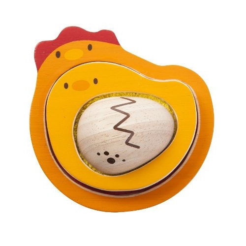 Puzzle - Chicken, 3 piese