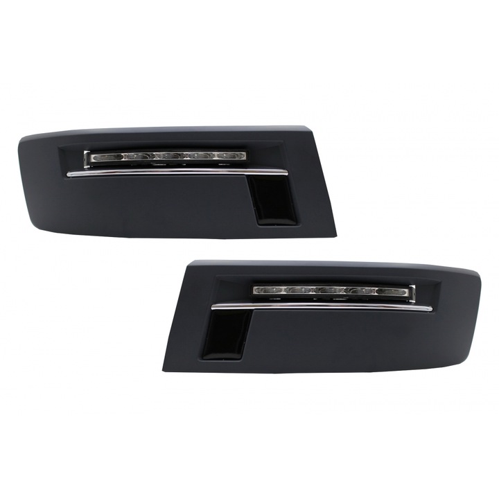 Lumini de zi LED DRL compatibil cu VW Transporter Multivan Caravelle T5.1 Facelift 2010-2015