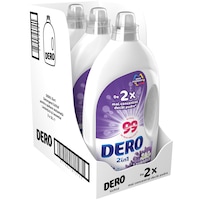 pachet promo detergent automat lichid dero 2 in 1 lavanda 3 x 3l 180 spalari imagen 10_0_
0