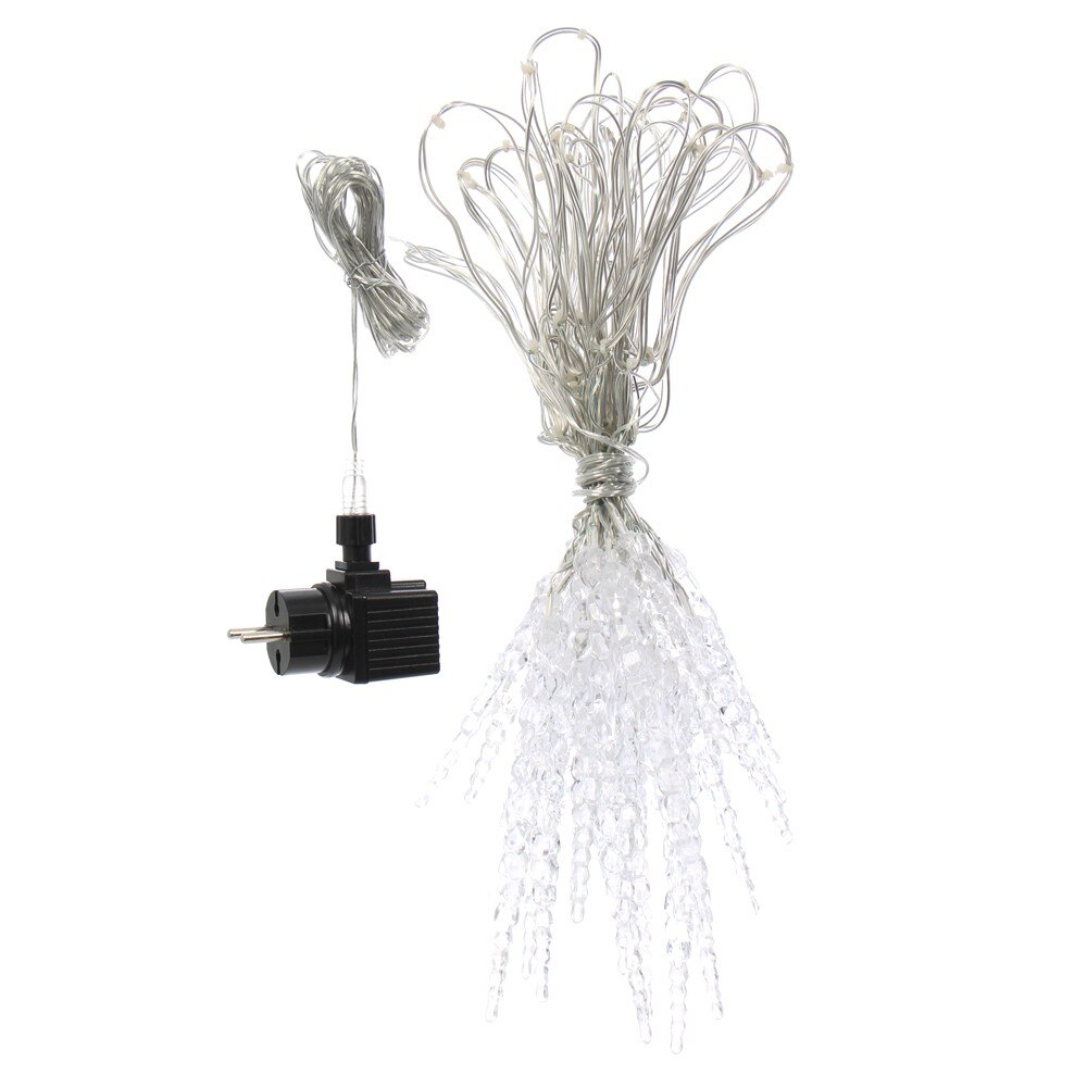 Instalatie turturi Craciun, Hoff, 30 LED-uri albastre, 8.7 m, interior / exterior