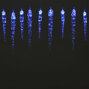 Instalatie turturi Craciun, Hoff, 30 Led-uri albastre, 8,7 m, interior / exterior Instalatie turturi Craciun, Hoff, 30 Led-uri albastre, 8,7 m, interior / exterior