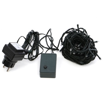 Instalatie brad Craciun cu panou solar, ART STYLE, 100 LED-uri multicolore,dimensiune 10 m, controler 8 functii, utilizare exterior Instalatie brad Craciun cu panou solar, ART STYLE, 100 LED-uri multicolore,dimensiune 10 m, controler 8 functii, utilizare exterior
