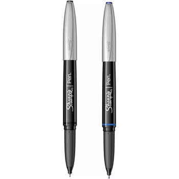 Set 2 finelinere Sharpie, Negru/Albastru Set 2 finelinere Sharpie, Negru/Albastru
