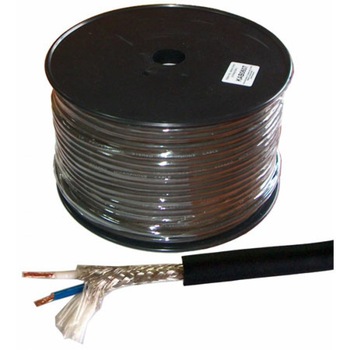Cablu microfon stereo profesional, 6 mm, rola 100 m Cablu microfon stereo profesional, 6 mm, rola 100 m
