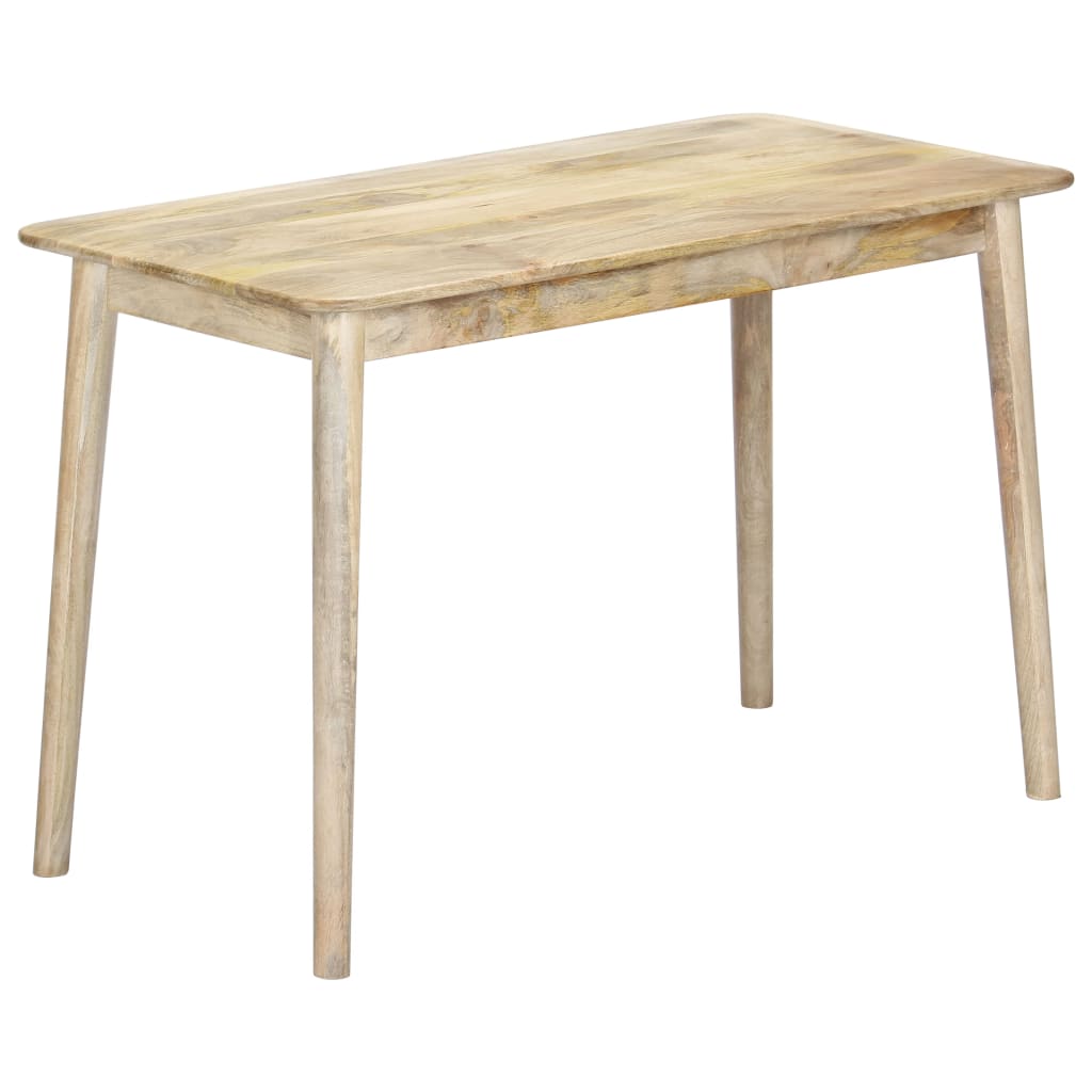 Masa de bucatarie vidaXL, 115 x 60 x 76 cm, Maro, Lemn mango