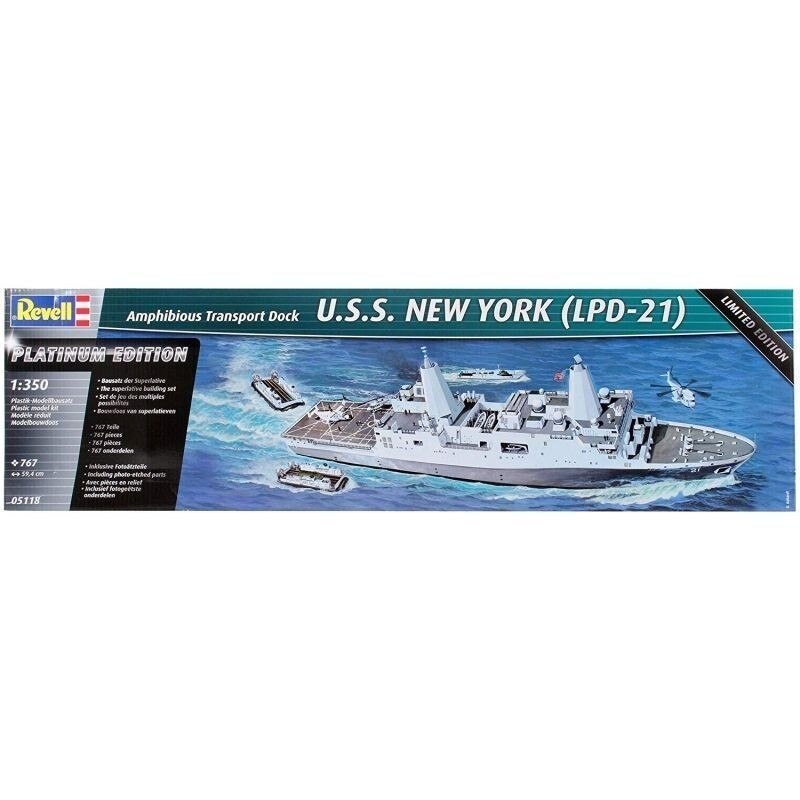Navomodele de construit - USS New York - Revell