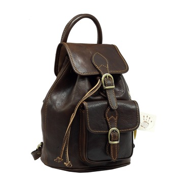 Rucsac pentru dama din piele naturala vachetta „superior” N4032A maro Rucsac pentru dama din piele naturala vachetta „superior” N4032A maro