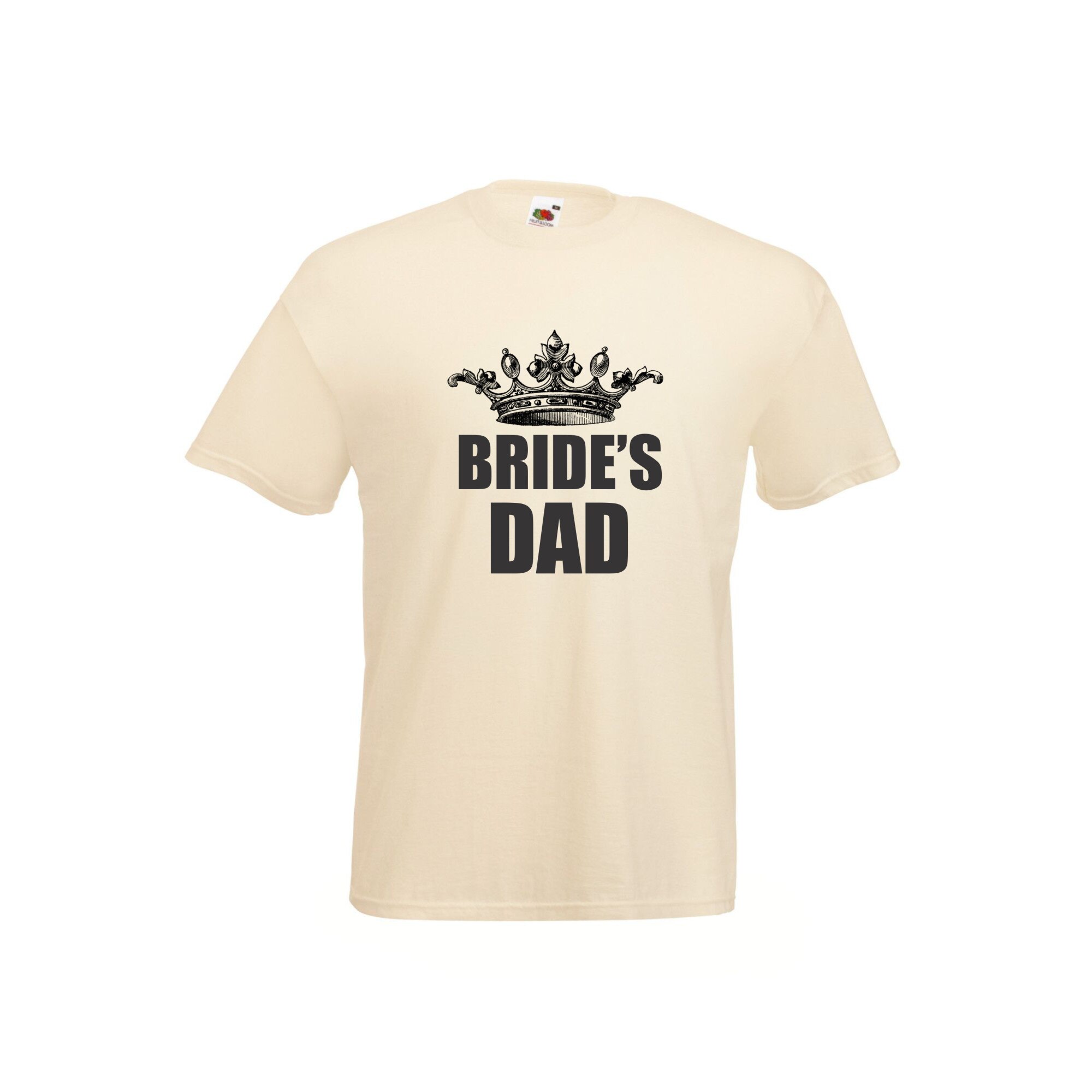 Tricou Tata mireasa, Alcor Print, Bumbac, Alb, Marimea S