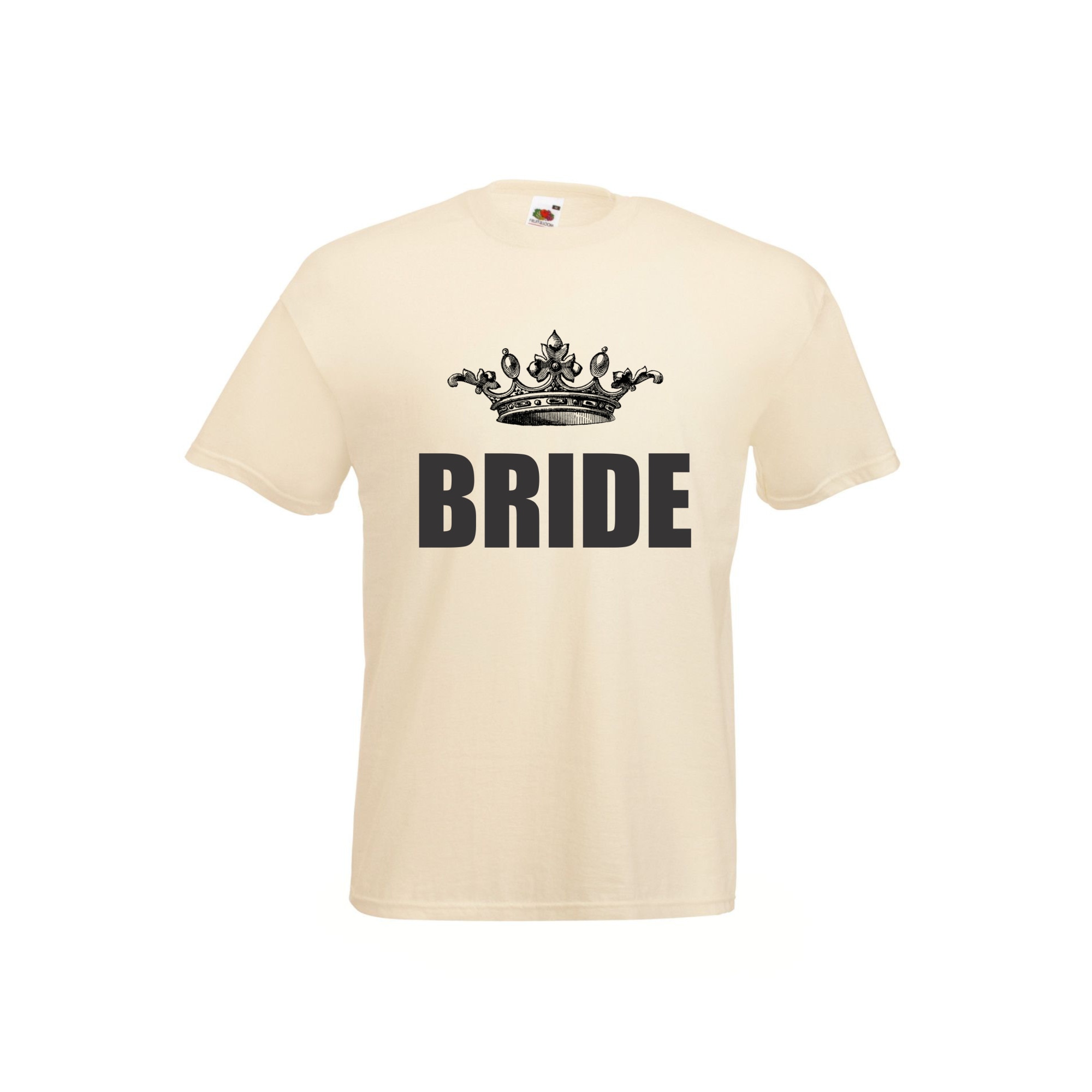 Tricou Mireasa 2, Alcor Print, Bumbac, Alb,Marimea S