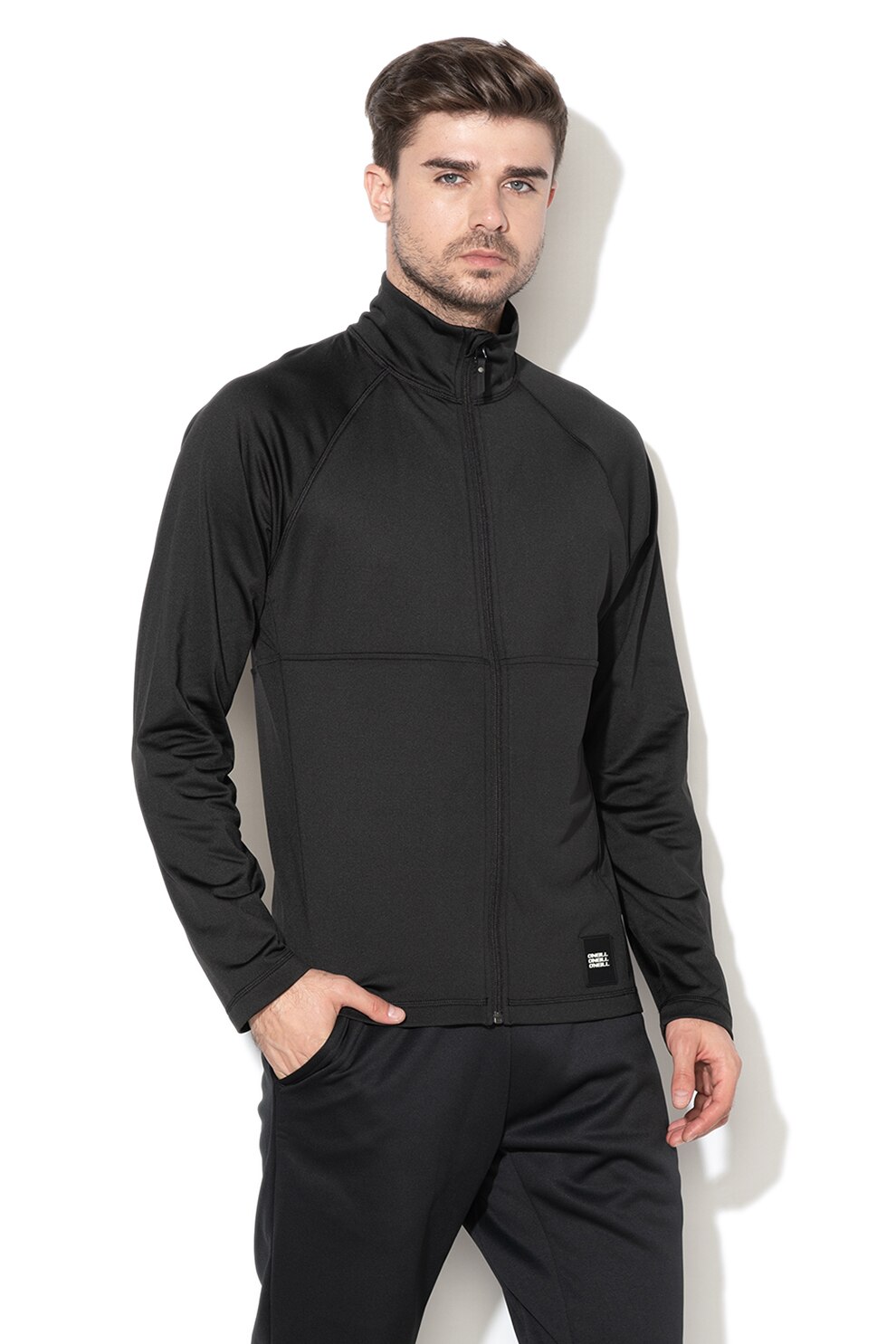 O'Neill, Bluza sport cu fermoar, pentru drumetii Clime, Negru