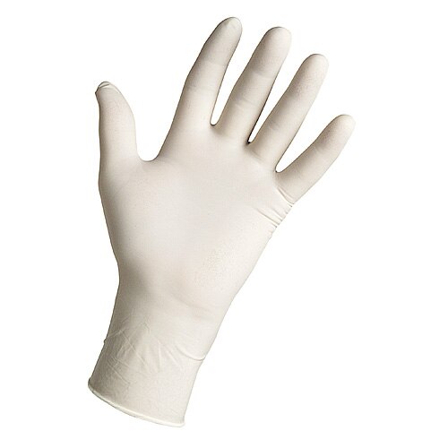 Set de manusi de unica folosinta albe, marime L, 100 de bucati, StrendPro Loon