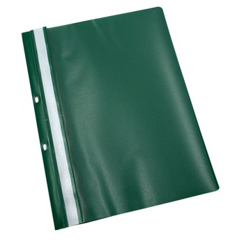 Dosar plastic cu sina VERDE, 50 buc/set Dosar plastic cu sina VERDE, 50 buc/set