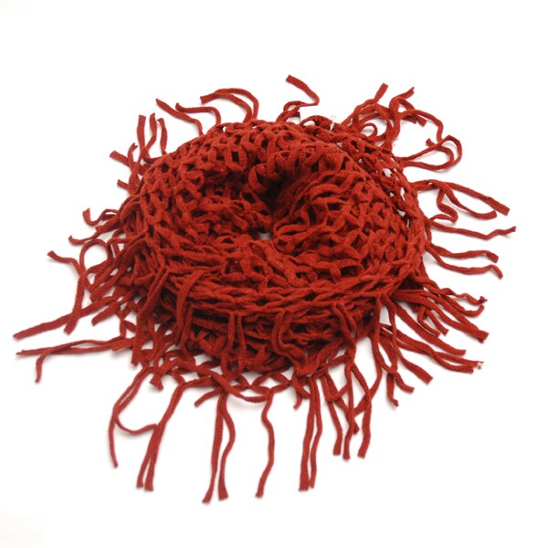 Fular circular Revenge rosu burgundy 100% acril