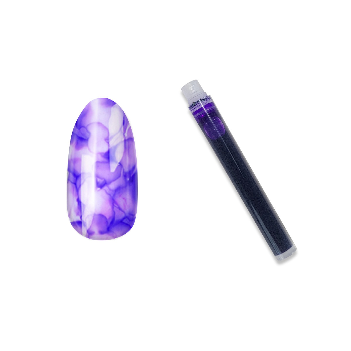 Cartus cerneala pentru unghii MoonbasaNails, Blossom Ink #07, 1 ml, Lila