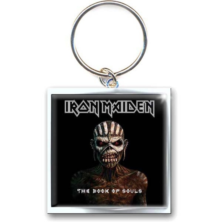 Breloc Metal, Iron Maiden, The Book of Souls, Negru
