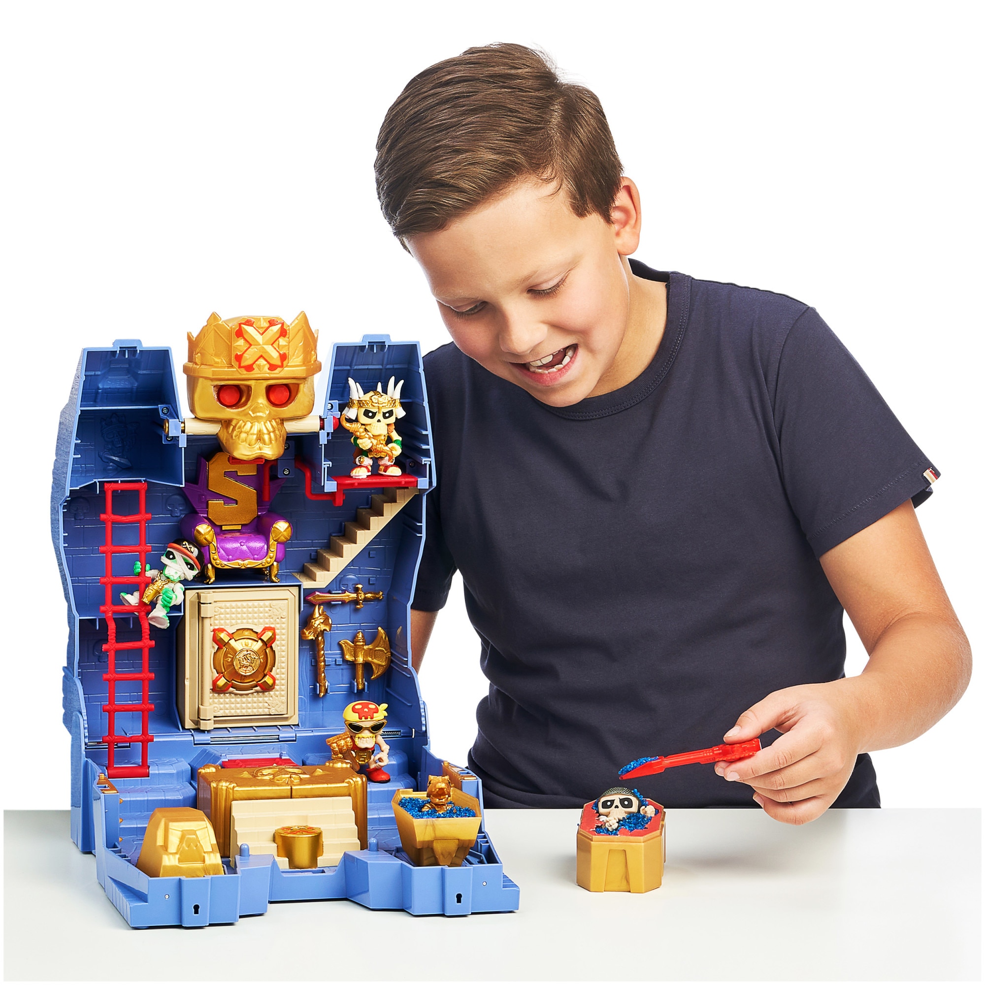 Set figurine Treasure X Kings Gold - Mormantul regelui - eMAG.ro