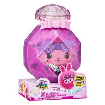 Jucarie de plus Cheeki Puffs - Iepuras parfumat, 21 cm Jucarie de plus Cheeki Puffs - Iepuras parfumat, 21 cm