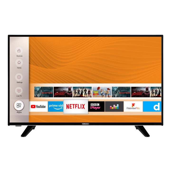 Телевизор LED Smart HORIZON, 50" (126 см), 50HL7590U, 4K Ultra HD