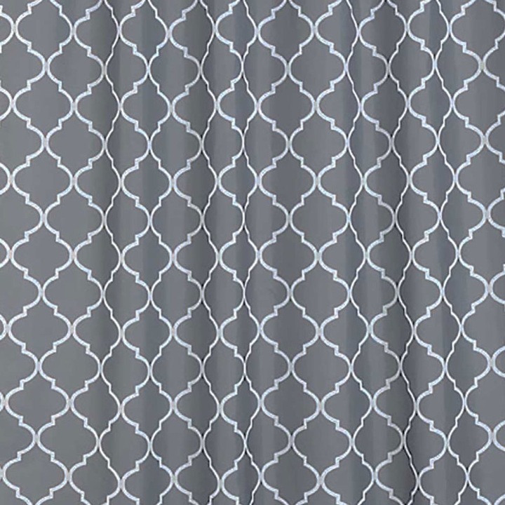 Perdea de dus Mark.B7 Bisk 180x200 cm Gri