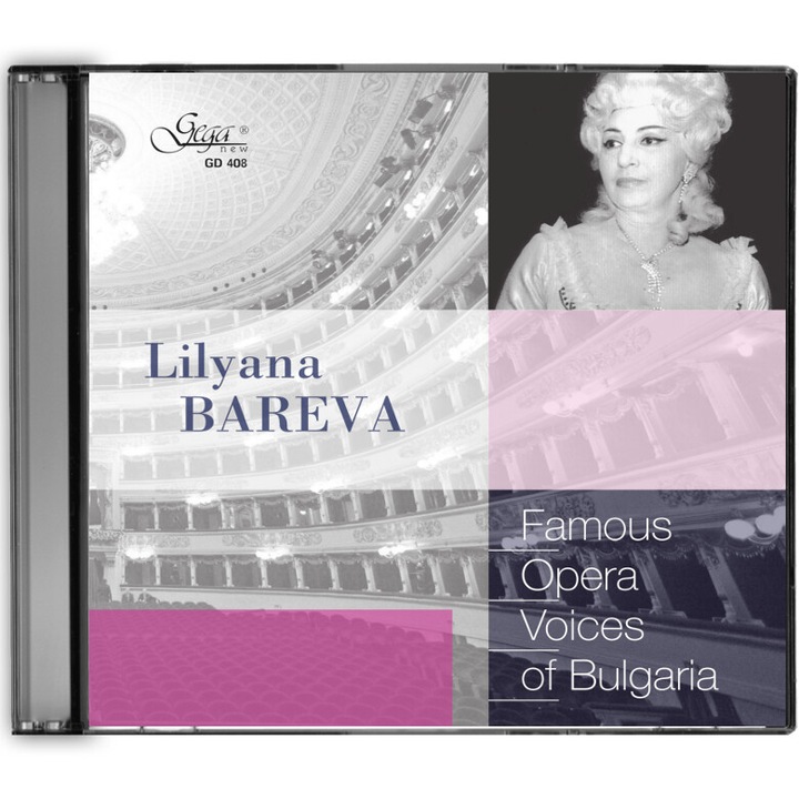 CD Voci celebre de opera din Bulgaria · Liliana Bareva, soprana