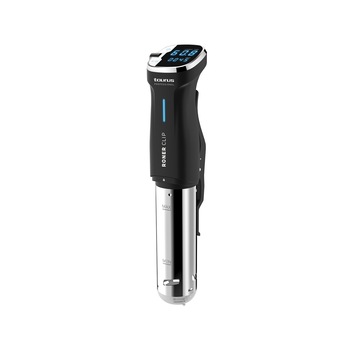 Aparat profesional de gatit Taurus RONER CLIP, gatire prin metoda Sous-Vide, 800W,gatit la temperatura joasa reglabila intre: 0 si 90ºC la intervale de 0,5ºC, timp de gatit pana la 99 de ore Aparat profesional de gatit Taurus RONER CLIP, gatire prin metoda Sous-Vide, 800W,gatit la temperatura joasa reglabila intre: 0 si 90ºC la intervale de 0,5ºC, timp de gatit pana la 99 de ore