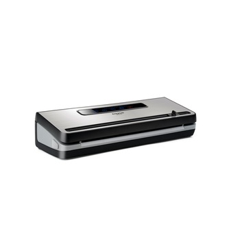 Aparat de vidat Taurus VAC 6000. 120W,3 functii:vidat + sigilat automat/manual, sau sigilat, pentru alimente uscate si umede, cutter, tavita picurator. Negru/INOX Aparat de vidat Taurus VAC 6000. 120W,3 functii:vidat + sigilat automat/manual, sau sigilat, pentru alimente uscate si umede, cutter, tavita picurator. Negru/INOX