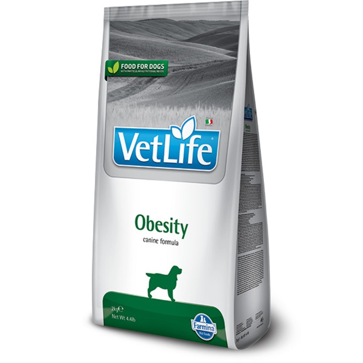 FarminaVet Life diétás kutyaeledel, elhízás megelőzésére, 12 kg