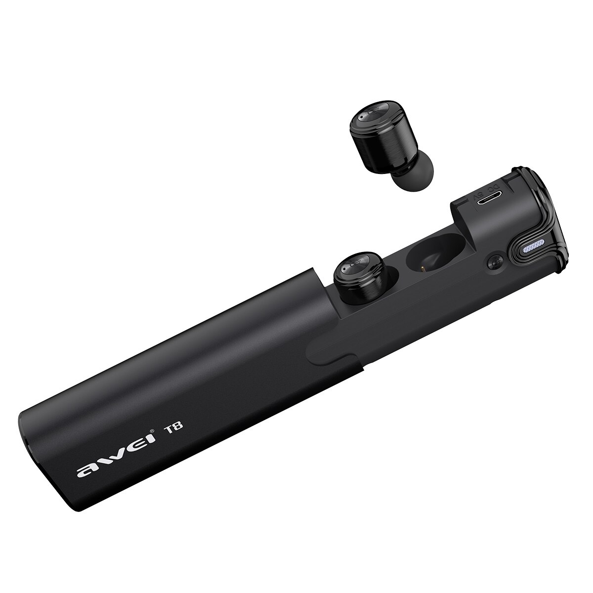 Casti Bluetooth, Wireless Sport, Impermeabile IPX4, Microfon, Baterie externa