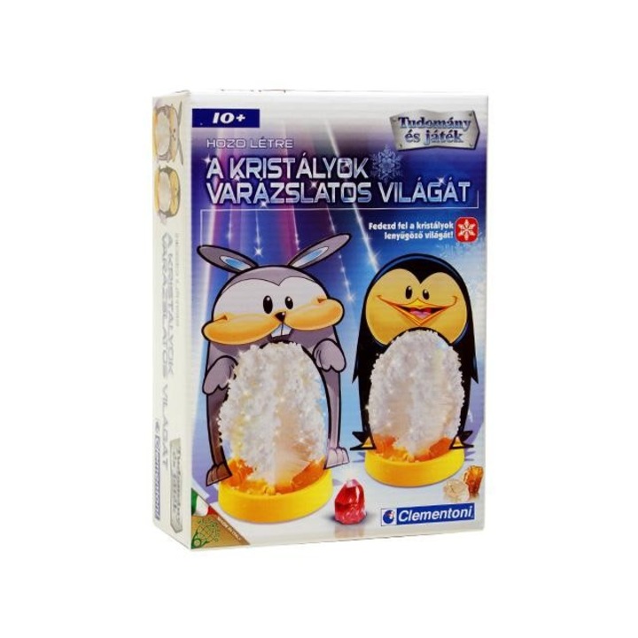 Hozd létre a kristályok varázslatos világát - Clementoni