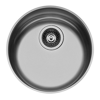 Chiuveta bucatarie Pyramis IRIS, Ø385mm, adancime 150mm, montare sub blat, finisaj lucios Chiuveta bucatarie Pyramis IRIS, Ø385mm, adancime 150mm, montare sub blat, finisaj lucios