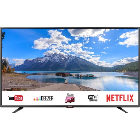 Televizor LED Smart Sharp, 164 cm, 65BJ5E, Ultra HD 4K, Clasa A+
