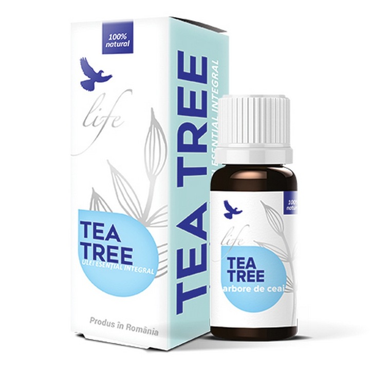 Supliment nutritiv, Life Bio, Ulei de Tea Tree (Arbore de ceai), 10 ml