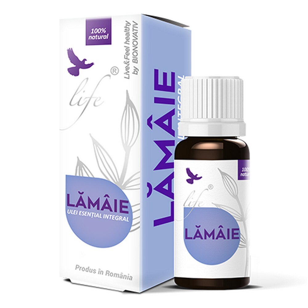 Supliment nutritiv, Life Bio, Ulei volatil de Lamaie, 10 ml1560