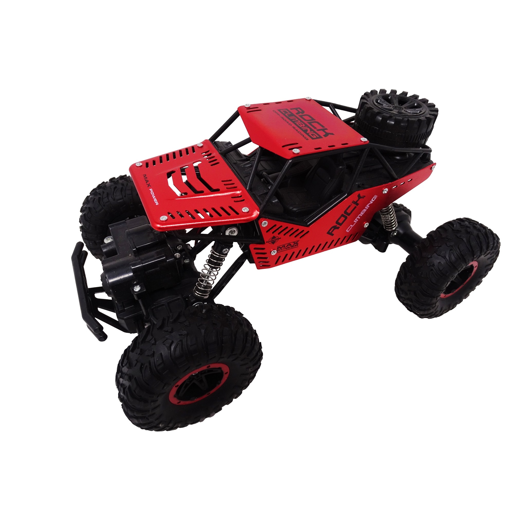 Masina de teren cu telecomanda Rover Off Road, Rosu