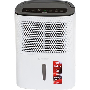 Dezumidificator Turbionaire Smart 10 Eco, 10l/zi , Compresor Utilizare Intensa, Garantie 3 ani, Indicator nivel apa, Panou de control digital, Higrostat electronic, Timer, Auto Restart, Filtru lavabil, Silentios Dezumidificator Turbionaire Smart 10 Eco, 10l/zi , Compresor Utilizare Intensa, Garantie 3 ani, Indicator nivel apa, Panou de control digital, Higrostat electronic, Timer, Auto Restart, Filtru lavabil, Silentios