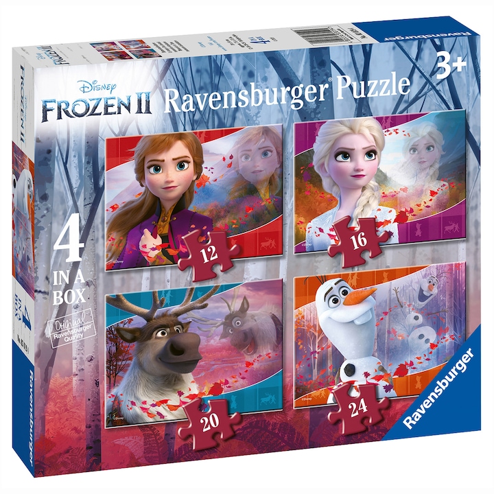 Ravensburger Puzzle - Disney Frozen II, 12/16/20/24 db