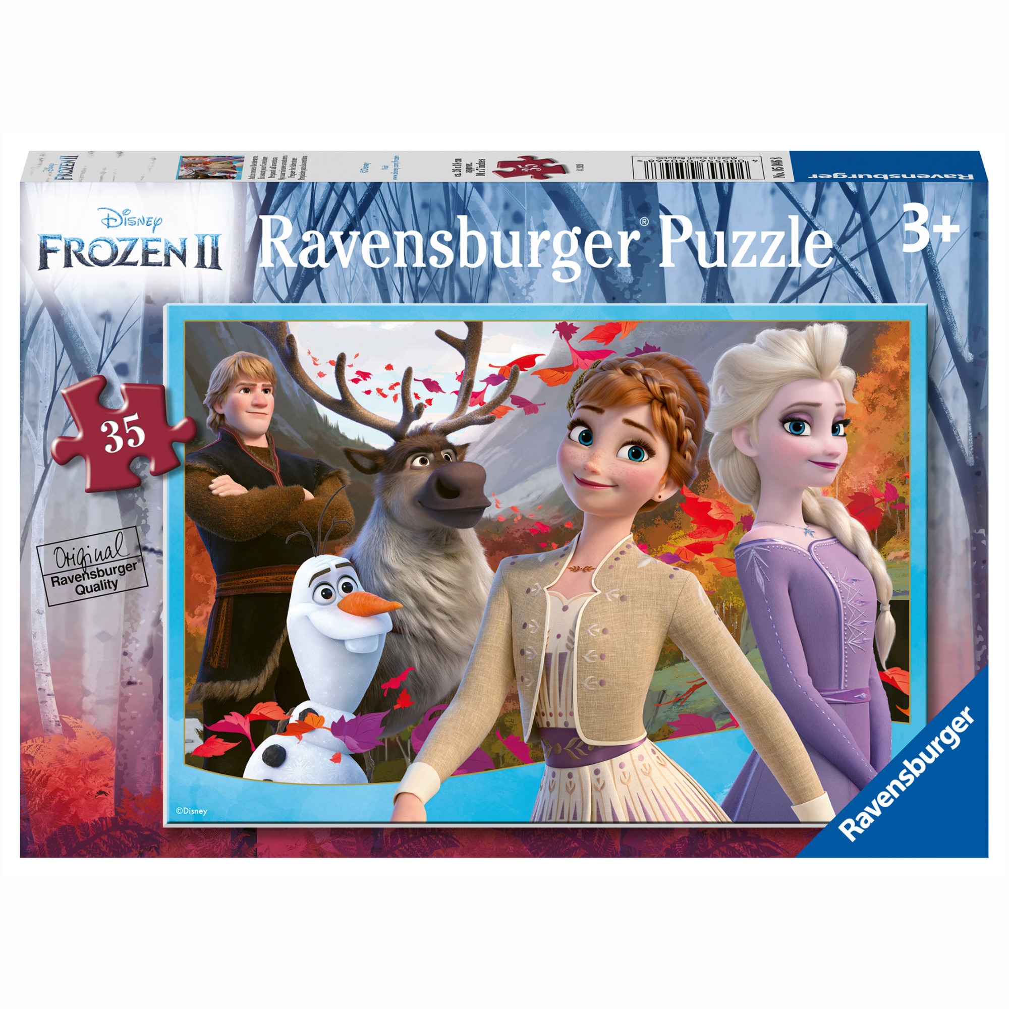 Puzzle Ravensburger - Disney Frozen II, 35 piese
